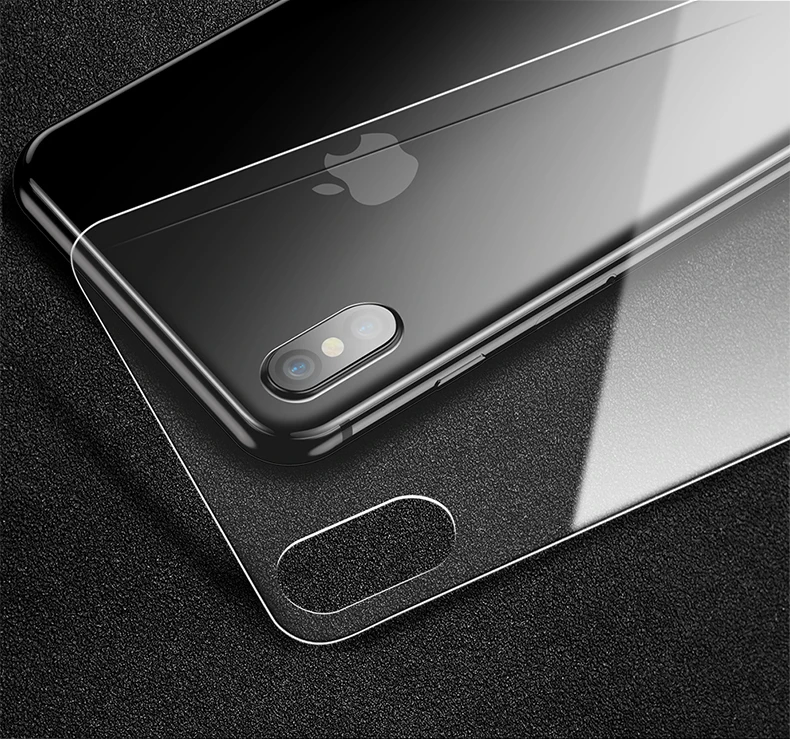 CAFELE Оригинальная защитная накладка для задней панели телефона пленка для iPhone X 10 Ультра тонкая HD Прозрачная Задняя стеклянная Защитная пленка для iPhone X 10