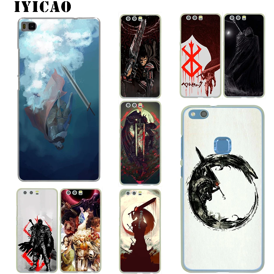 Жесткий чехол Berserk Guts для Huawei P30 P20 P9 P10 Plus P8 Lite Pro P Smart Z 2019 Nova 2i 3i 4 5i | Мобильные