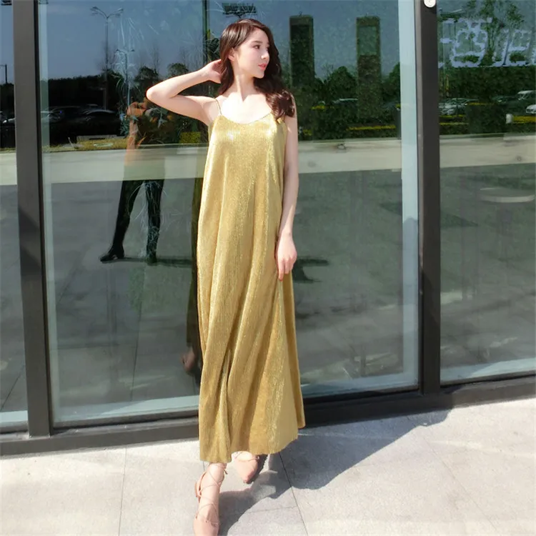 Женское платье с открытой спиной золотое для вечеринок и клубов 2017|vestidos f|vestidos