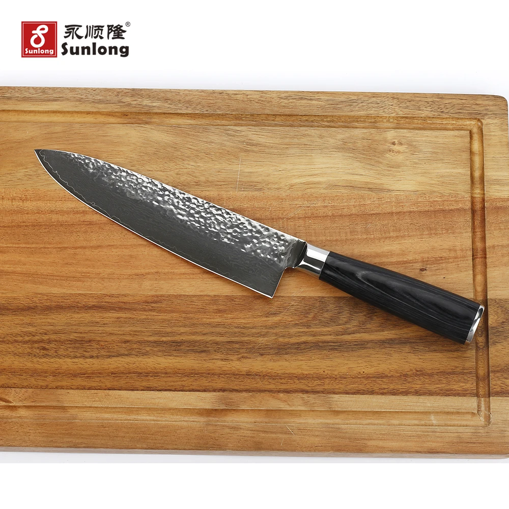 8 дюймов нож шеф повара 67 слоев японский дамасский стальной Gyuto старшего
