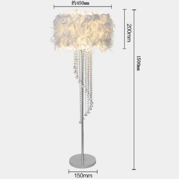 Напольный светильник светодиодный большой белый синий розовый красный