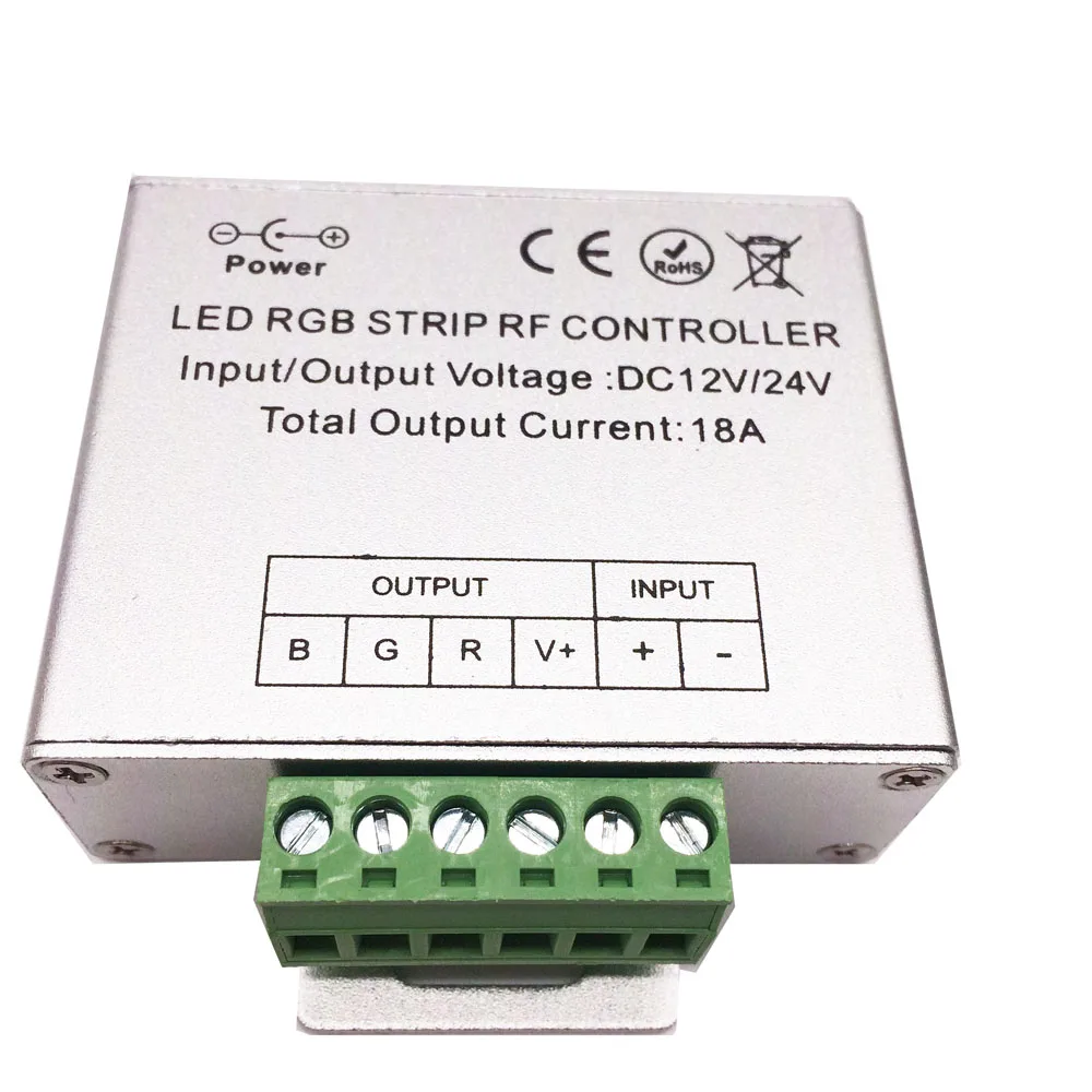 DC 12 V/24 V 18A 5 # + RF Сенсорная панель беспроводной пульт дистанционного управления