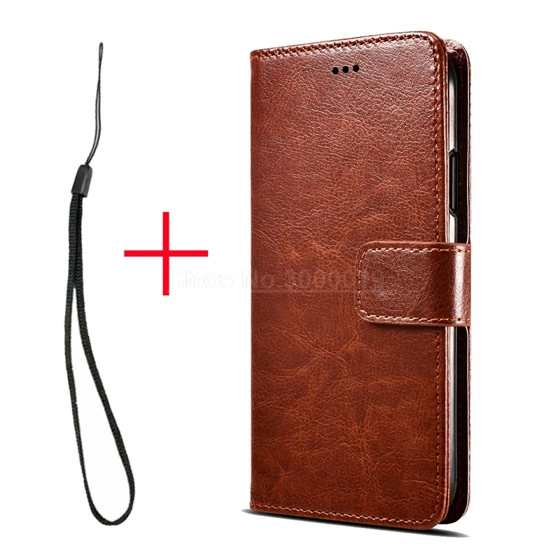 CX Brown with Starp Чехол для Samsung A10, чехол для Samsung A10, SM-A105FD, флип-кейс, 6,2 кожа, кошелек, книжка, флип-чехол для Samsung Galaxy A10 A 10 A105, чехол - Цвет: CX Brown with Starp