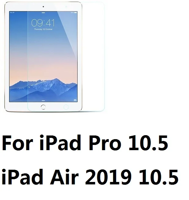 For iPadAirPro 10.5 2.5D Anti Scratch закаленное Стекло Экран протектор для iPad Air 2 iPad 2/3/4 Mini 123 4 iPad Pro 9,7 Pro 10,5 - Цвет: For iPadAirPro 10.5