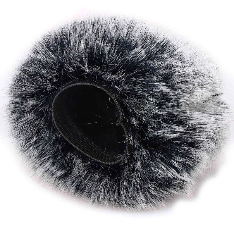 

New Microphone Furry Windscreen - Mic Wind Cover Fur Filter As Foam Cover For Blue Yeti, Blue Yeti Pro Usb Condenser Mic
