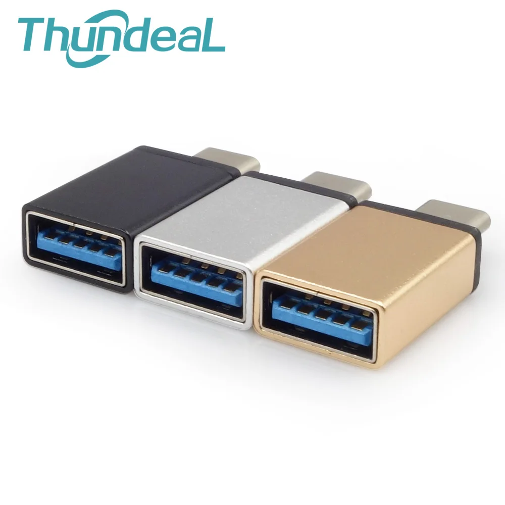 ThundeaL USB 3 0 OTG адаптер Type C конвертер в для Macbook Samsung Galaxy S8 S9 Huawei P10 Mate OTG| |