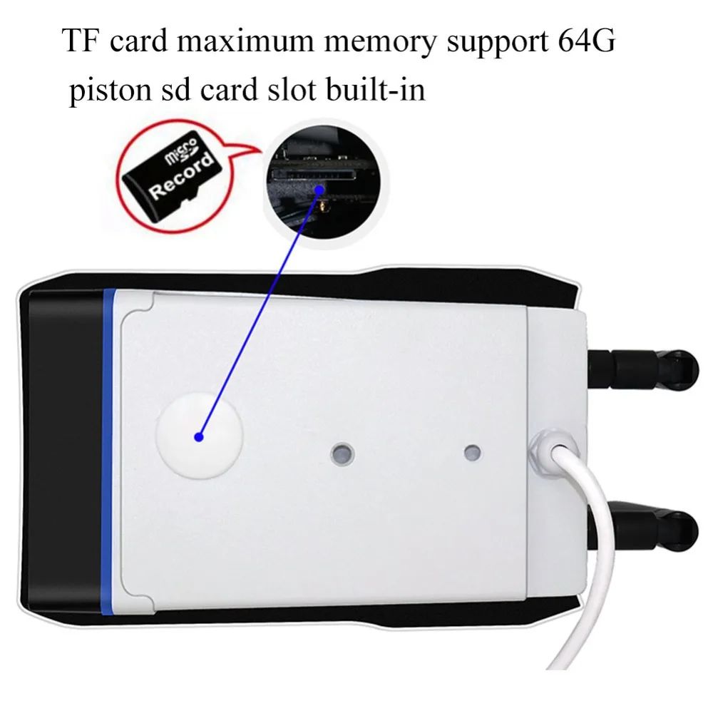 1080P IP Камера наблюдения 720P Wi Fi CCTV Открытый Пуля безопасности Цвет видео для
