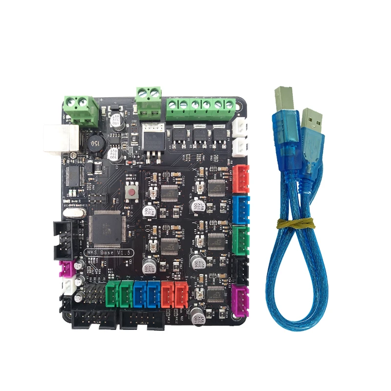 3D components integrated motherboard MKS BASE V1.5 compatible Mega2560&ampRAMPS1.4 combo control board RepRap Mendel Prusa i3 | Компьютеры