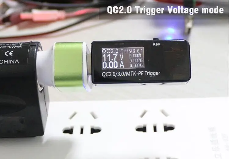 MTK-PE быстрая зарядка триггера QC2.0 3.0 индукционная USB напряжение Ток емкость метр