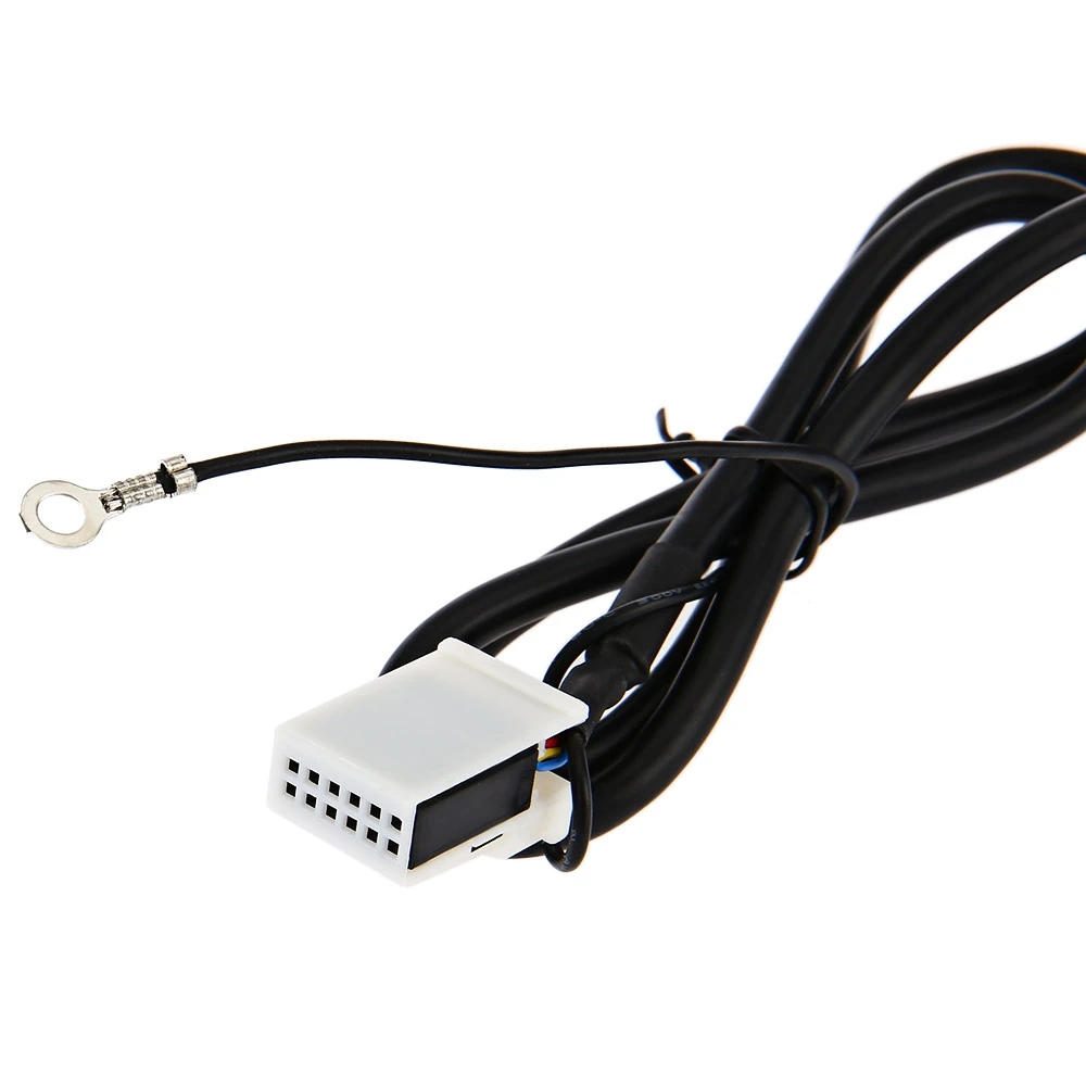 Автомобиль MP3 аудио интерфейс AUX адаптер SD USB кабель для передачи данных 12 В