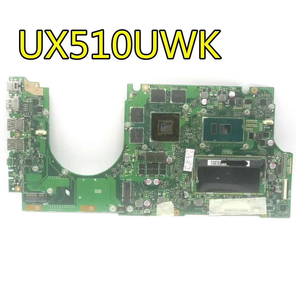 

UX510UW Laptop motherboard I7-6500U GTX960/4G 8G/RAM for ASUS UX510 UX510UX UX510UXK UX510UWK Test mainboard UX510UW motherboard