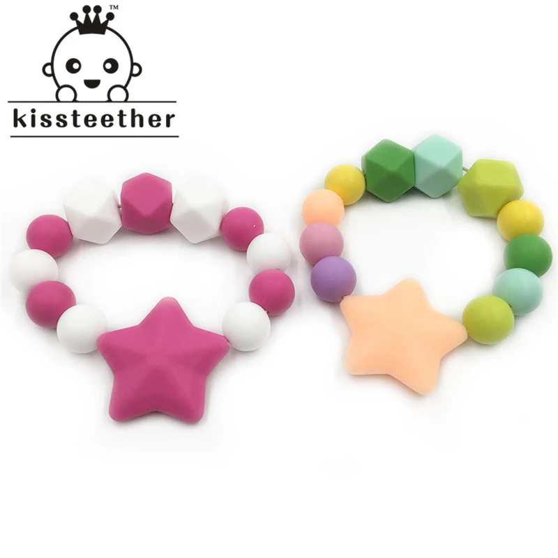 Детская жевательная игрушка прорезыватель для зубов|baby teether|silicone baby teetherbaby teething |