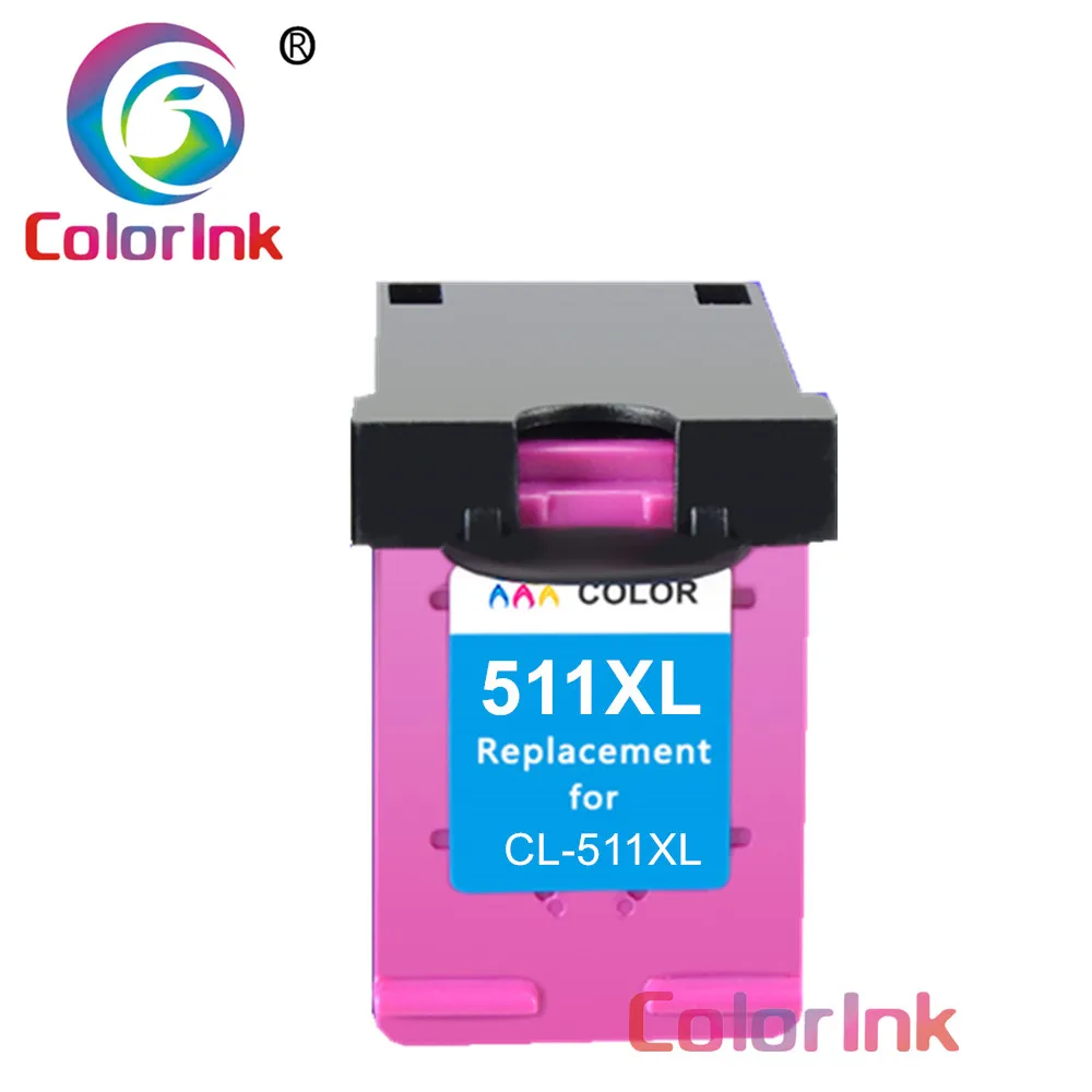 Цветной чернильный картридж 511XL для фотографий Canon принтера Pixma IP2700 MP240 250 260 270 280 480