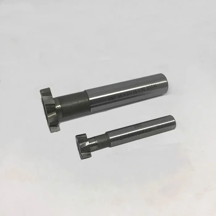 Высокоскоростной стальной Т образный Фрезерный резак с прямым хвостовиком резец