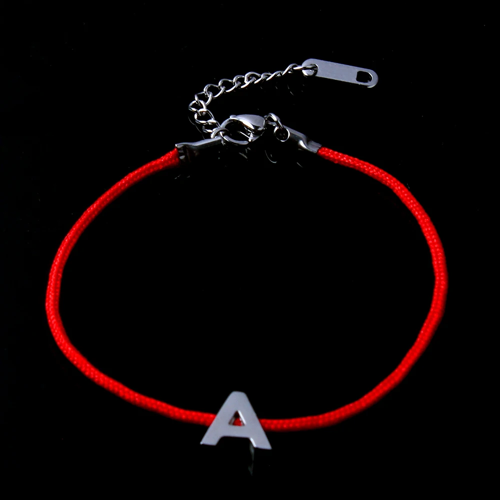 PUN красные браслеты с буквами браслет для пары женщин оптовая продажа много