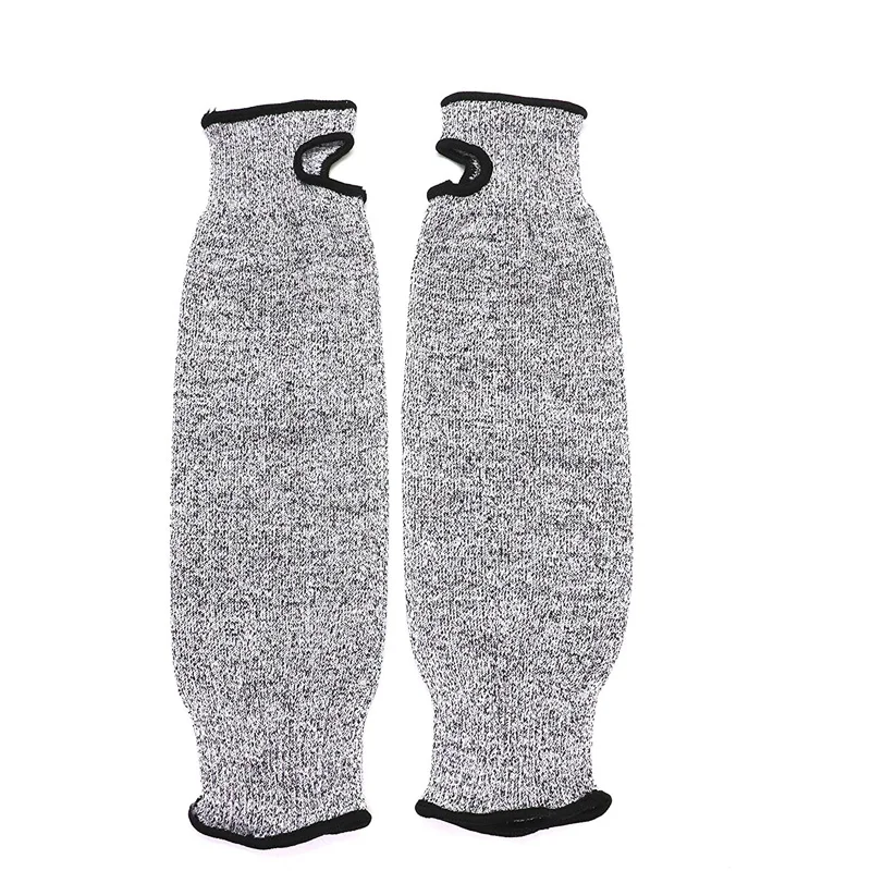 Фото 1 пара рабочих защитных перчаток с защитой от порезов, устойчивых к ударам, рукавов, защита запястья, устойчивые к ножу нарукавные перчатки, защита труда на рабочем месте №5
