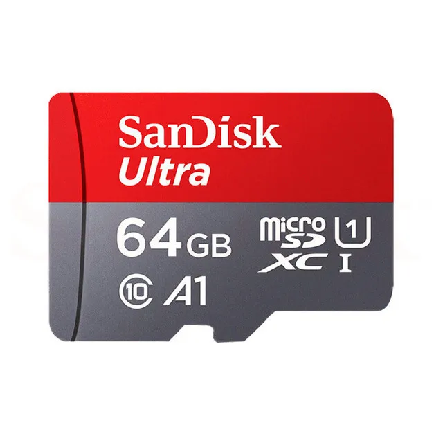 SDK-A1-64GB Двойной флеш-накопитель sandisk класса 10 карты памяти micro sd карта td 16 Гб оперативной памяти, 32 Гб встроенной памяти, 64 ГБ 128 80 Слот для карт памяти для телефона Мб/с и планшетные ПК ноутбук - Емкость: SDK-A1-64GB