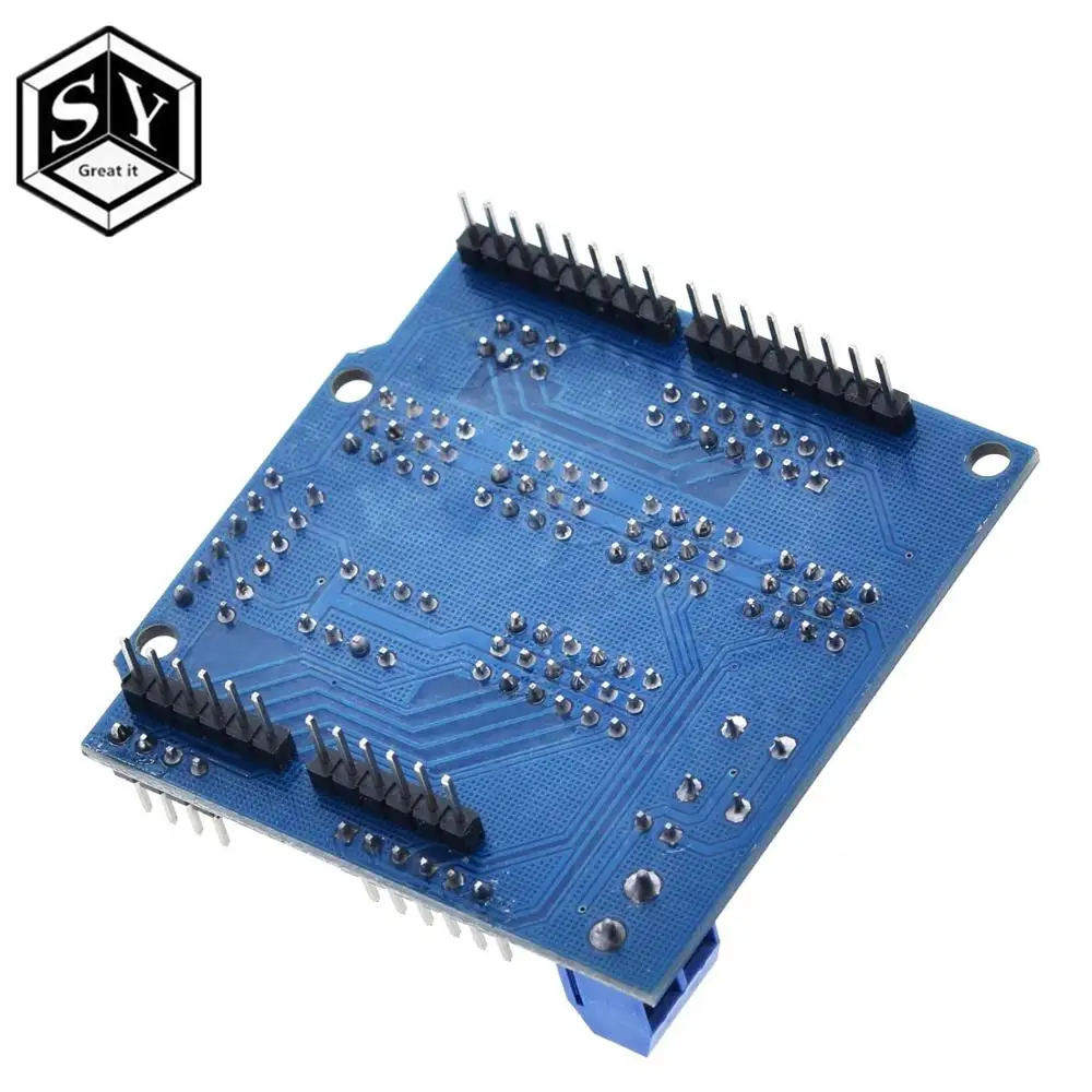 V5.0 сенсор Щит Плата расширения для arduino электронные строительные блоки робот