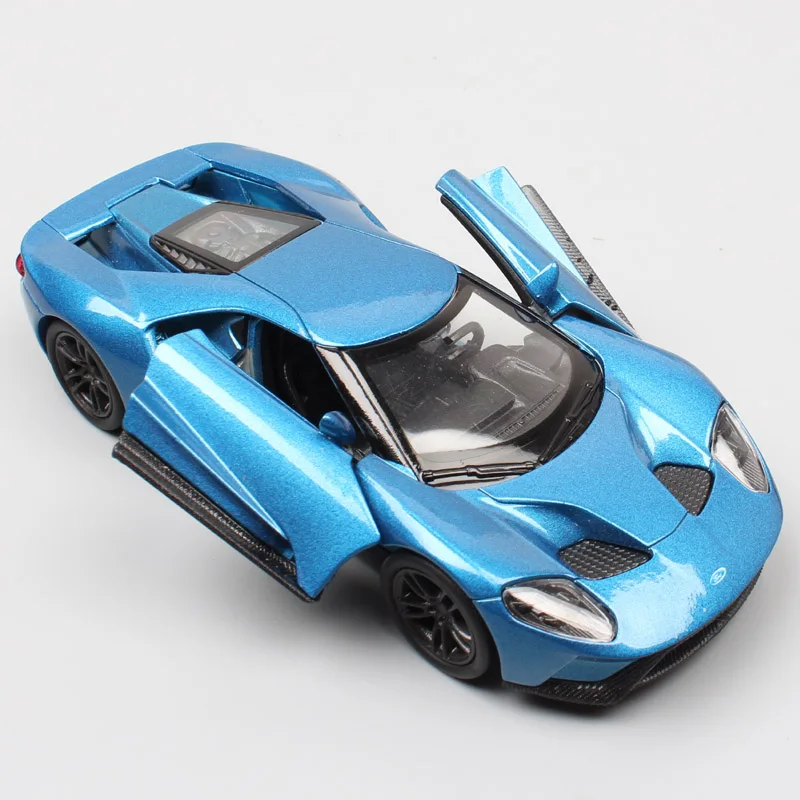Спортивные гоночные автомобили No Box 1:36 Mini Ford GT 2017 металлические Литые Миниатюрные