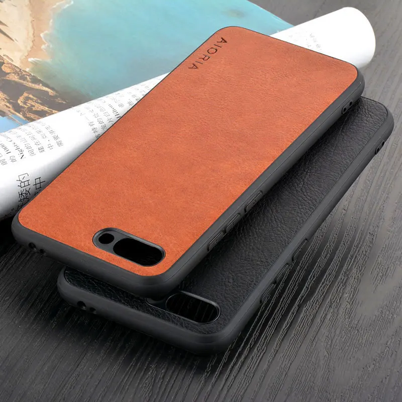 Case for Huawei Honor 10 View luxury Vintage Leather skin capa with Slot phone cover huawei honor v10 case funda coque | Мобильные