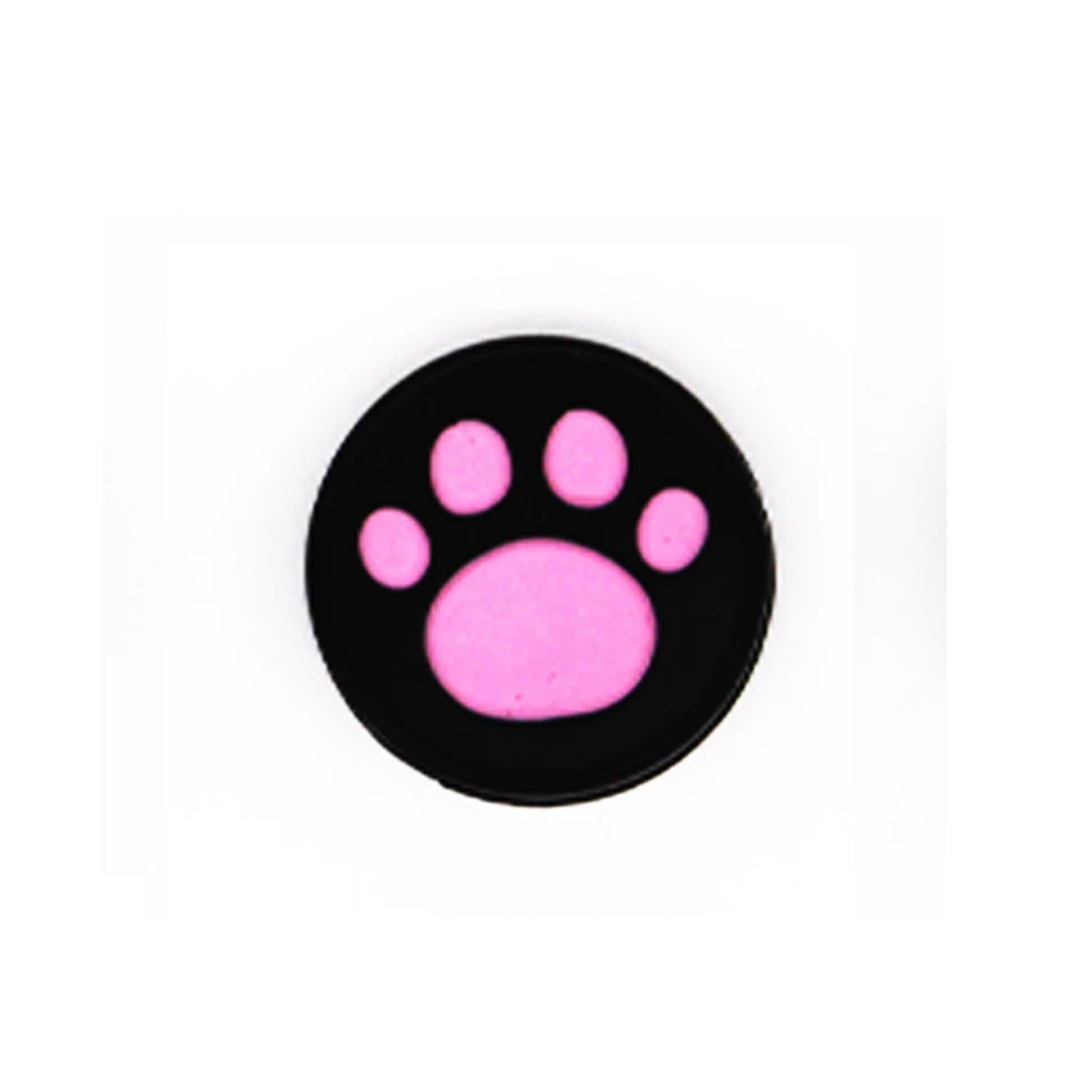 PINK 1 шт. Кошачий коготь Силиконовый Аналоговый джойстик Захваты крышки s для переключателя NS JoyCon контроллер палочки крышка кожи для Joy Con крышка - Цвет: PINK