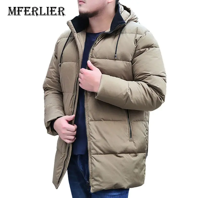 Мужской пуховик с длинным рукавом большие размеры 5XL 6XL 7XL 8XL 9XL 10XL вес 155 кг|Мужские