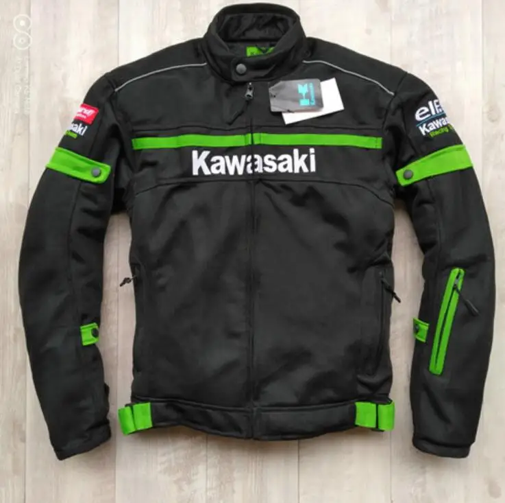 Новый летний велосипедный костюм Kawasaki из дышащей сетки с двойной независимой
