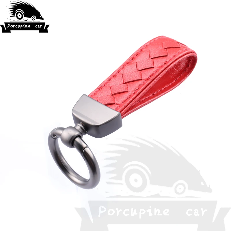 Брелок из натуральной кожи для Mercedes BMW Audi Volkswagen Chevrolet Cadillac Porsche Ferrari Toyota 3 цвета|jdm key