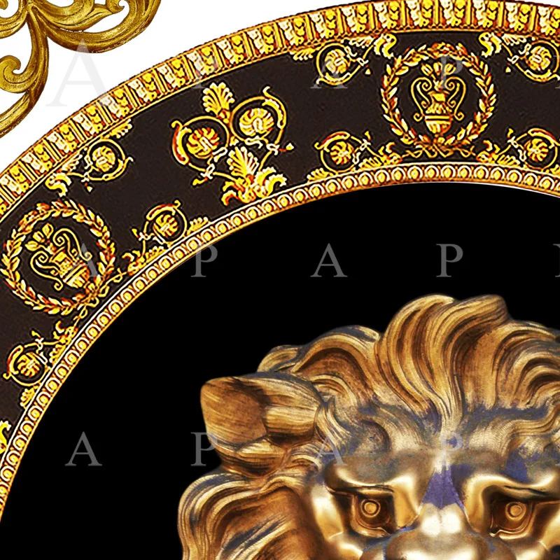 Дворцовом стиле ретро демонтажа пантера гобелен Винтаж личность гобелены Лев