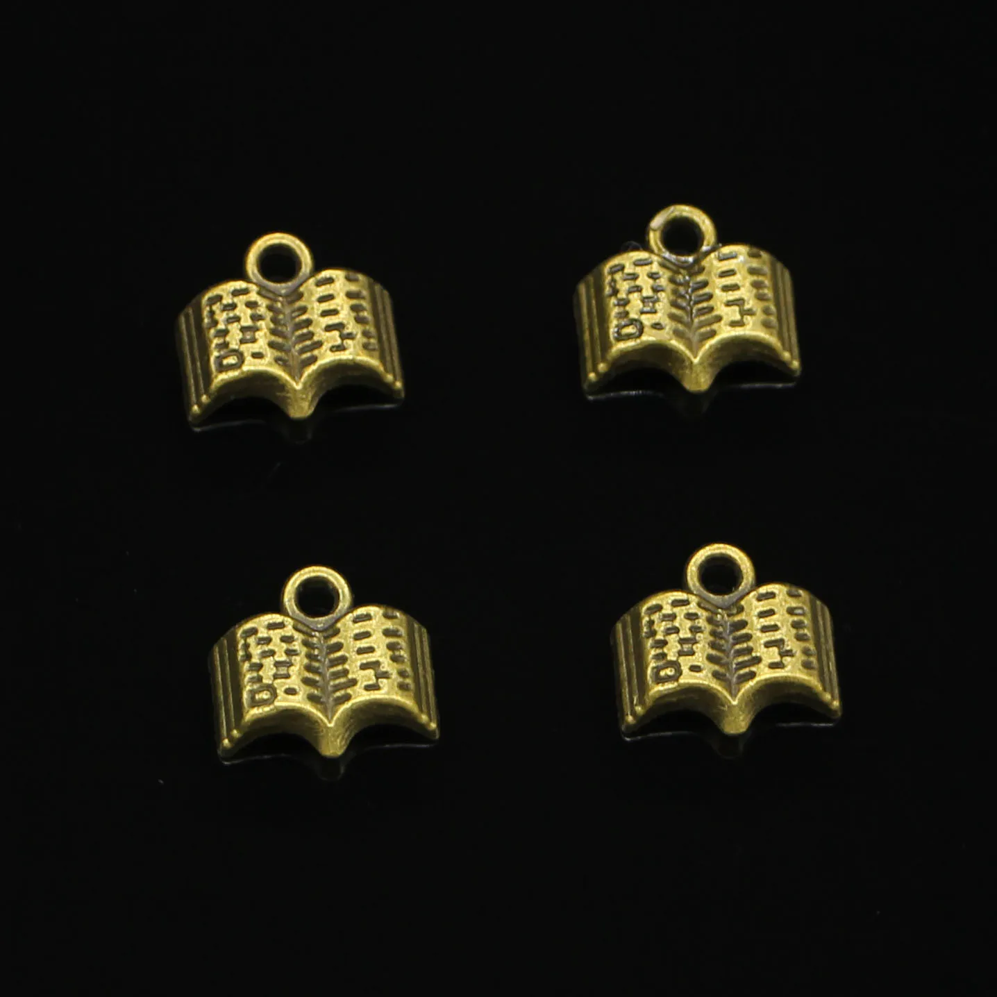 35 шт. подвески в виде книги 11 мм