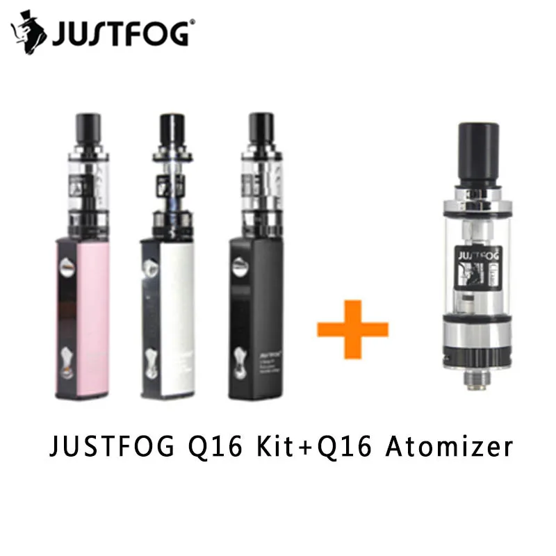 JUSTFOG Q16 набор ручек Vape VS бак 2 0 мл 900 мАч Батарея Встроенная 1.6ом катушка