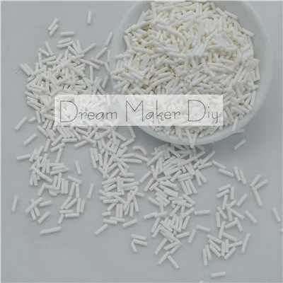 long Jelly white 100 г/лот полимерная Горячая глина Fimo разбрызгивает прекрасные конфетти для рукоделия, своими руками конфетти - Цвет: long Jelly white