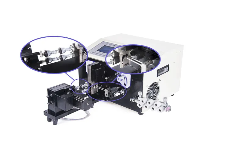 New SWT508-NX2 Computer Cable Wire Stripping Machine Peeling Cutting Twisting 0.1 -4.5 or -2.5 mm2 | Инструменты