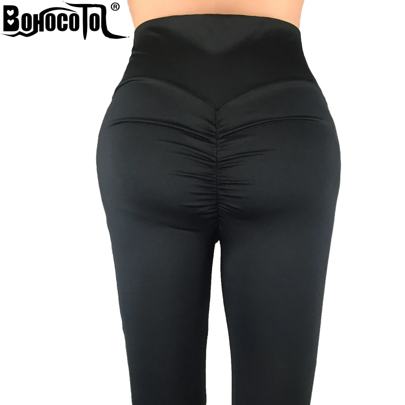 

BOHOCOTOL Autumn Summer Fashion High Waist Leggings Women Sexy Hip Push Up Pants Legging Jegging Gothic Leggins Jeggings