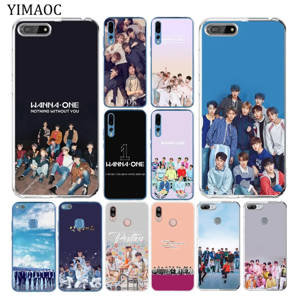 Мягкий силиконовый чехол YIMAOC Wanna One undiffed kpop для Huawei Y7 Y6 Y9 Prime 2018 Honor 20 10 8 8C 8X 9X 9 Lite 7X 7C