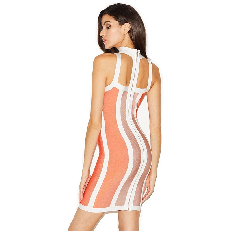 Leger Babe 2019 New Fashion Celebrity Party Dress Women Halter Patchwork Summer Sexy Backless Bodycon Bandage Mini | Женская одежда