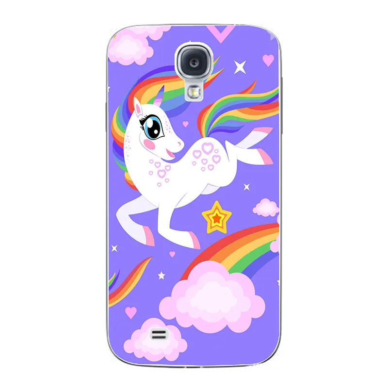 Мягкий ТПУ чехол с мультяшным котом для Samsung Galaxy S4 Mini силиконовый S 4 чехлы задняя