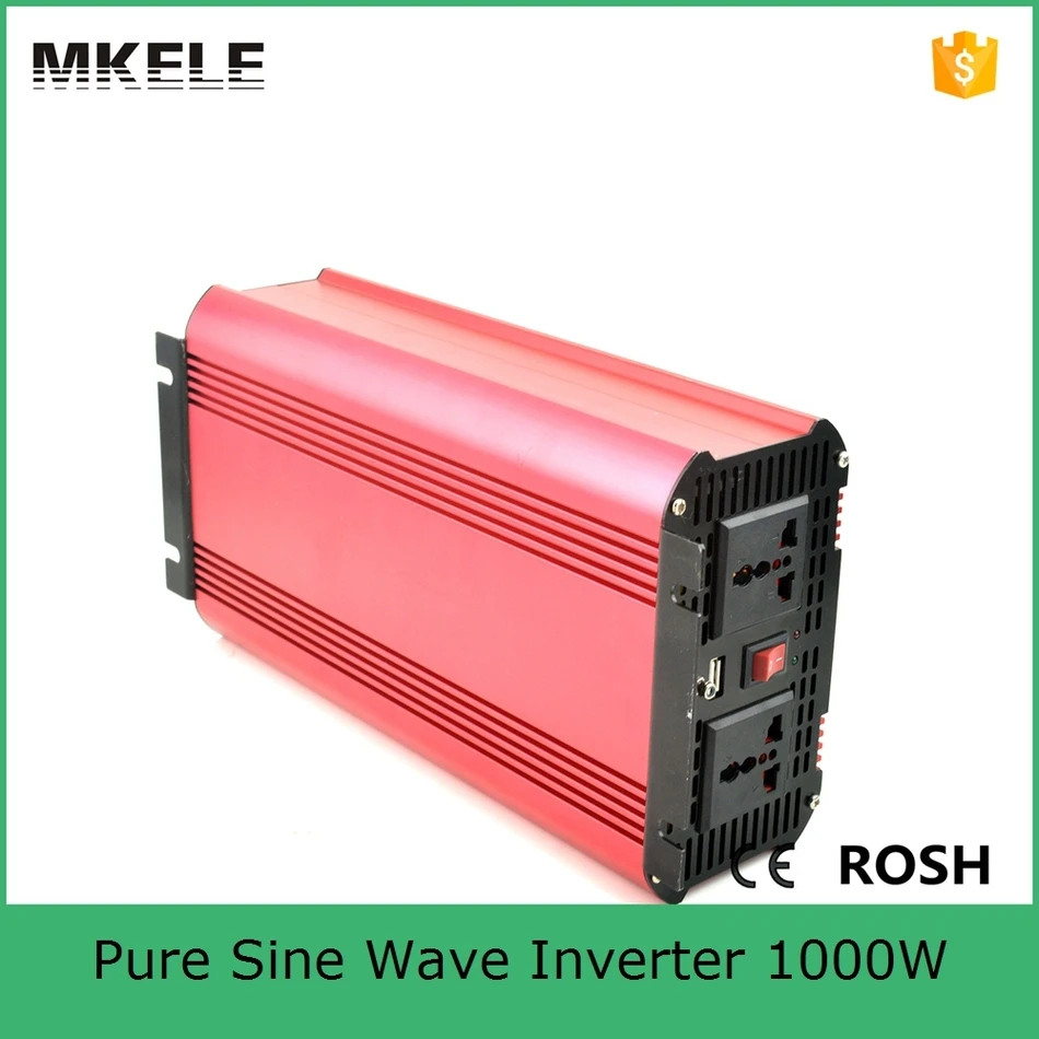 MKP1000 121R высокоэффективный 12vdc 110vac dc ac инвертор 1000 ватт настоящий синусоидальный