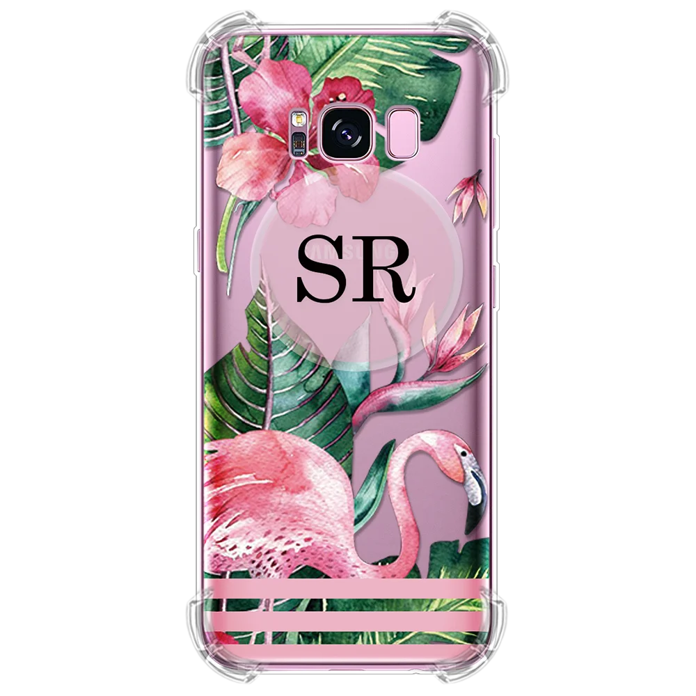 Мрамор цветок чехол с "воздушной подушкой" для samsung Galaxy S8 S9 S10 рlus Lite S7 край S10e A3 A5 A7 A6S A9 A6 A8 плюс чехол из ТПУ