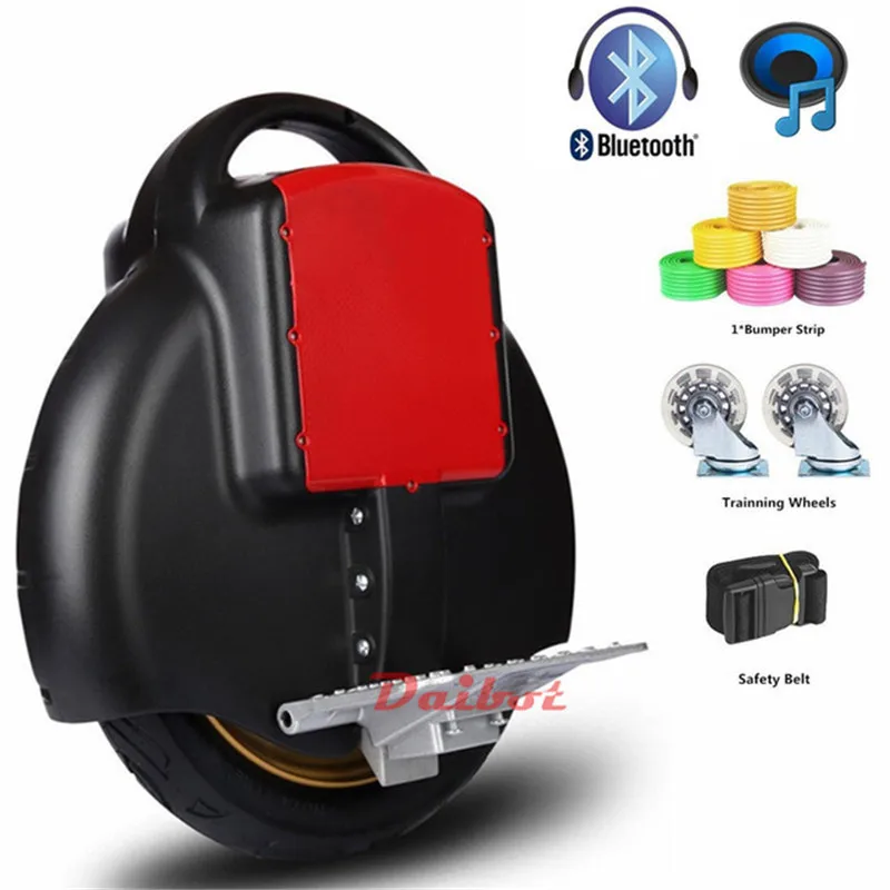 Monowheel самобалансирующийся одно колесо Ховерборд bluetooth Электрический скутер