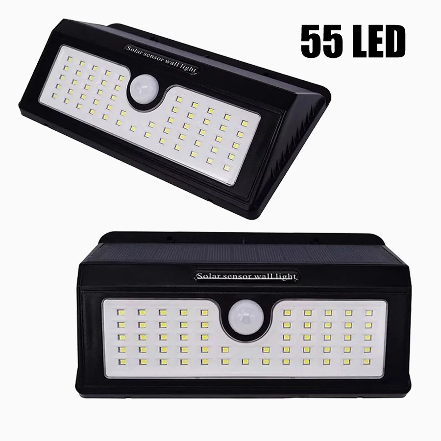 55LED Солнечный ночной Светильник высокочастотная Газоразрядная лампа