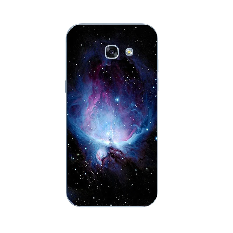 9174 15 Для samsung Galaxy A7 TPU чехол для телефона для A320 A520 A720 оболочка прозрачная для A3 A5() Задняя крышка блестящая Звезда узор - Цвет: 9174 15