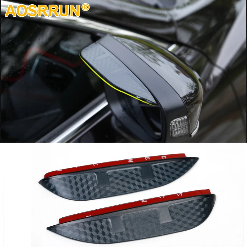 Автомобильный Стайлинг Зеркало заднего вида накладка от дождя автомобильные