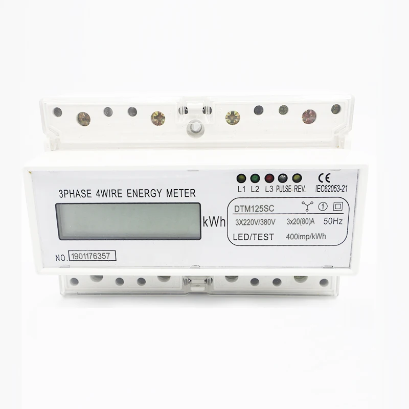 ЖК-дисплей liquid crystal 220 V 230 V 380 V 5-100A 50 Гц 60 Гц 3* AC220/380 V 3* AC230/100 V три фазы два-выход измеритель мощности ваттметр кВтч