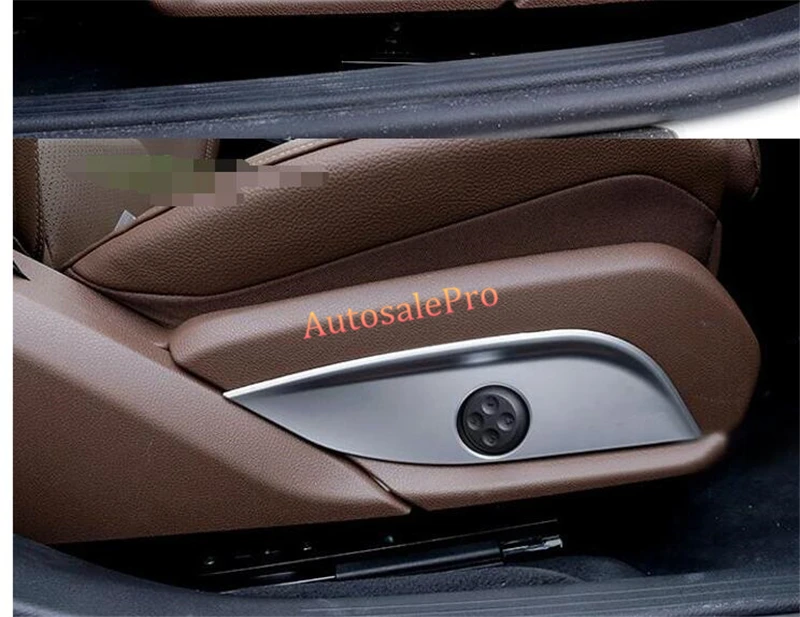 Матовый хром внешняя кнопка регулировки ручки отделка вокруг крышки 2 шт. для