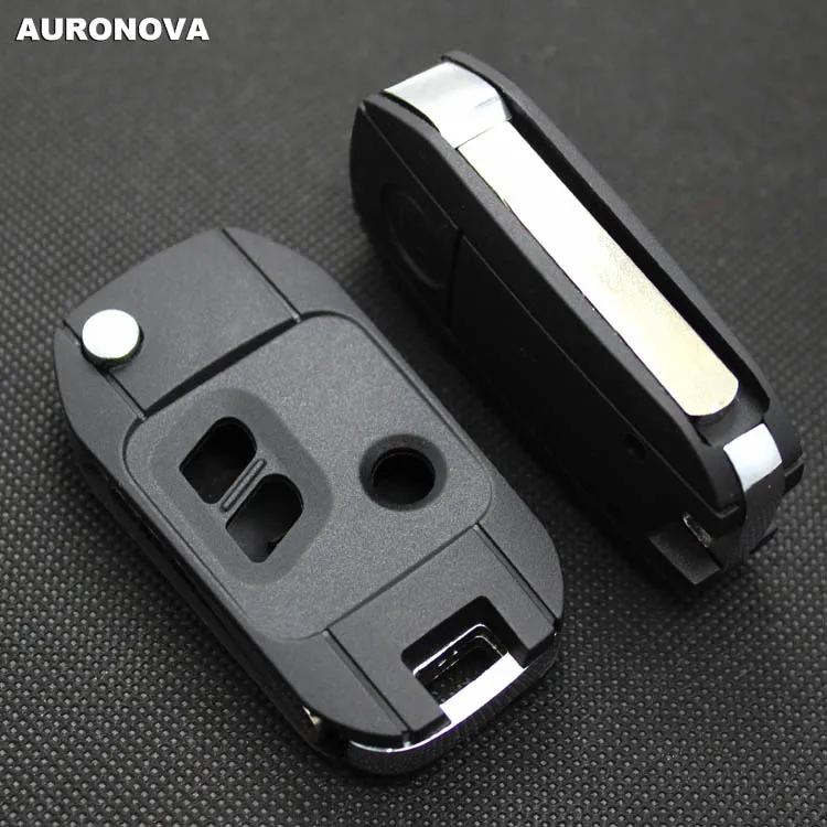 AURONOVA New Upgrade Folding Key Shell for Subaru Outback Forester Legacy 3 Buttons Modified Remote Car Case | Автомобили и