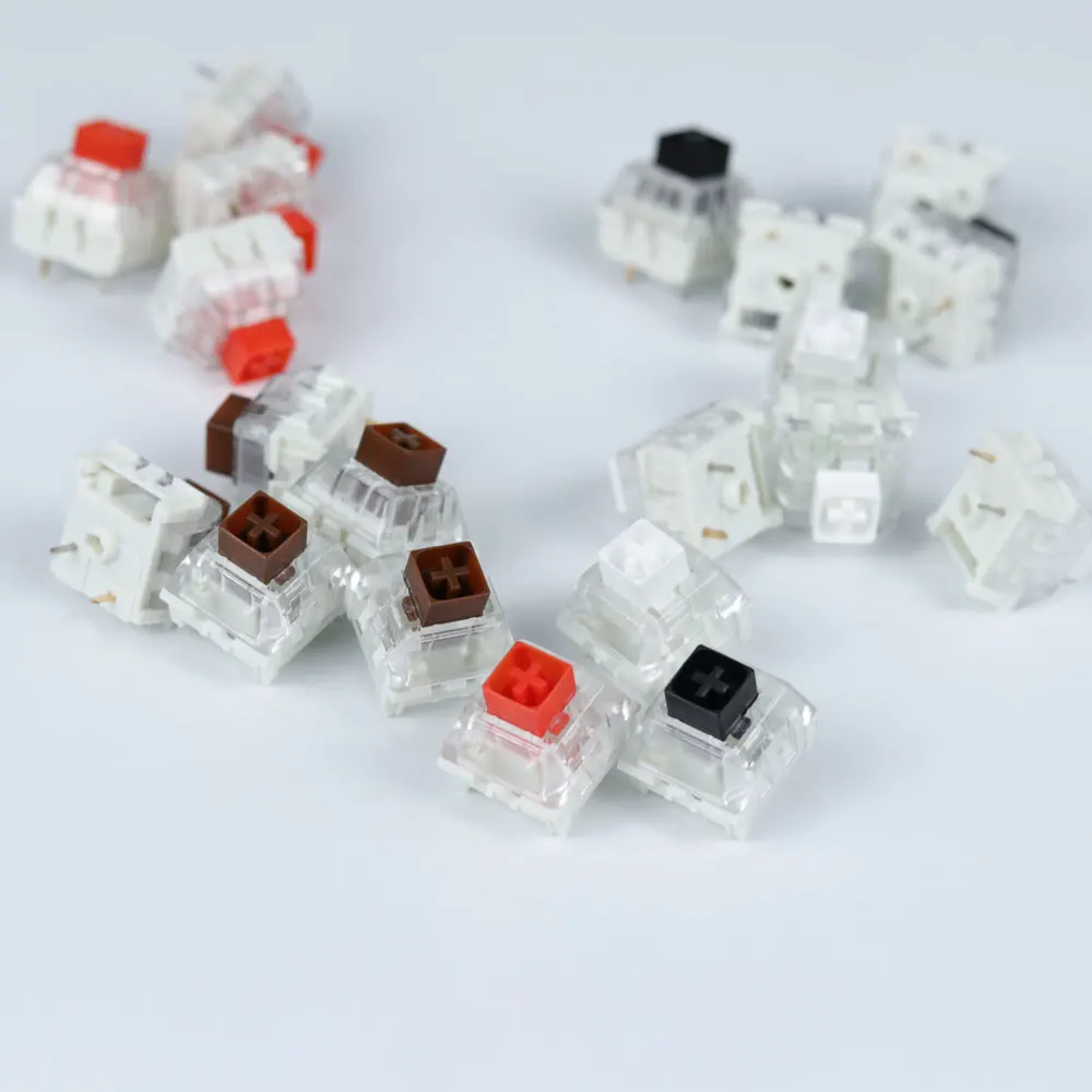 Kailh Box Switches черный красный коричневый белый RGB SMD переключатели пылезащитный