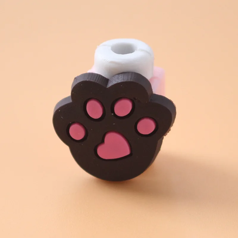 Креативный милый мультяшный кабель укуса протектор животное кошка для USB намотки держатель телефона аксессуары чомперы подарок(купить 1 получить 1 бесплатно
