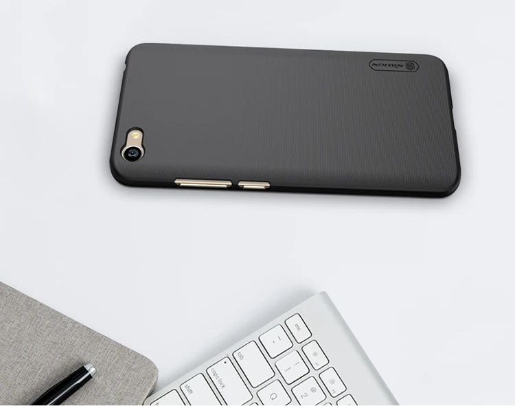 Redmi Note 5A чехол матовый чехол NILLKIN для Xiaomi Redmi Примечание 5A Nilkin жесткая пластиковая задняя крышка для телефона+ Подарочная Защитная пленка для экрана