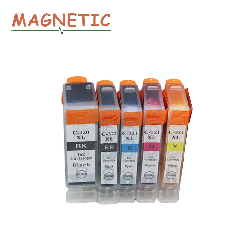 5PK чернильные картриджи BCI-320 BCI320 320 для CANON PIXUS (Япония) MP540 MP620 ip3600 ip4600 MP630 MP980 MX860 MX870 |